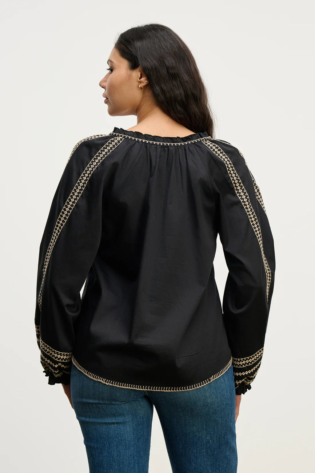 SCARLETT TOP IN BLACK